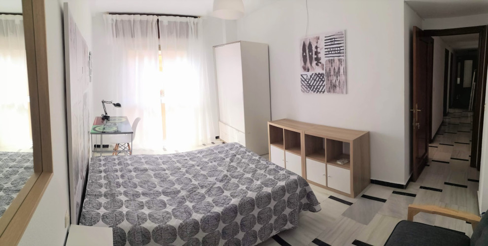 habitacion estudiantes cerca de estacion de renfe cordoba, baño privado, trassierra 04