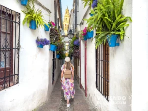estudiante andando por cordoba