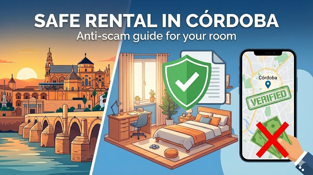 safe rental room in cordoba